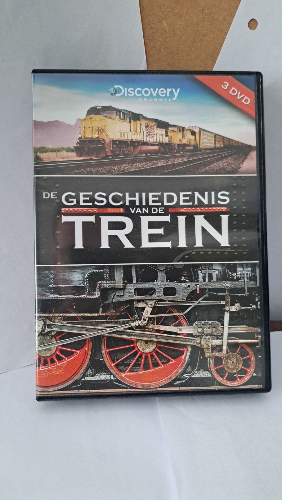 De geschiedenis van de Treinen 3 Dvd's, Ophalen of Verzenden, Zo goed als nieuw, Trein, Overige typen