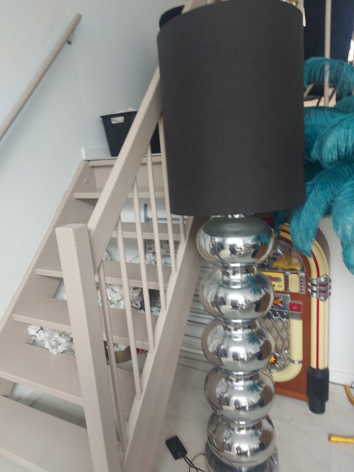 Bollamp met dimmer, Ophalen, Zo goed als nieuw, 150 tot 200 cm