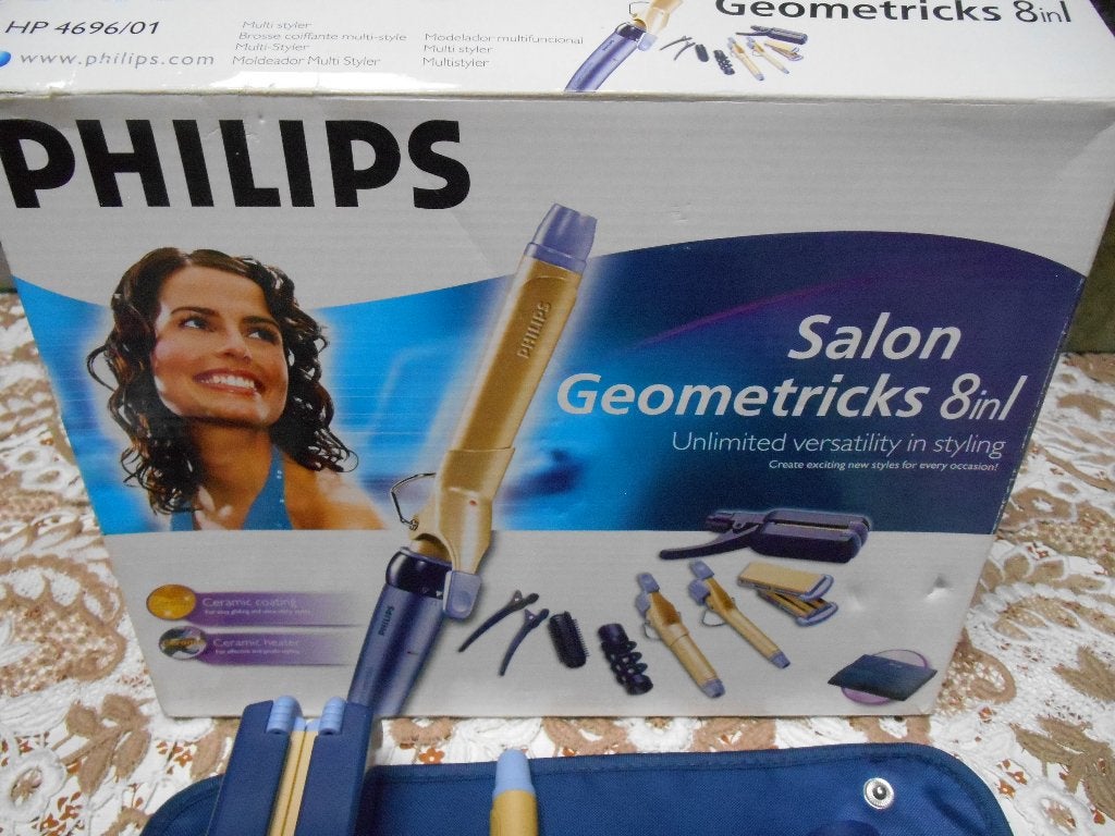 Philips HP4696 krultang, Sieraden, Tassen en Uiterlijk, Uiterlijk | Haarverzorging, Ophalen, Zo goed als nieuw, Krultang of Stijltang