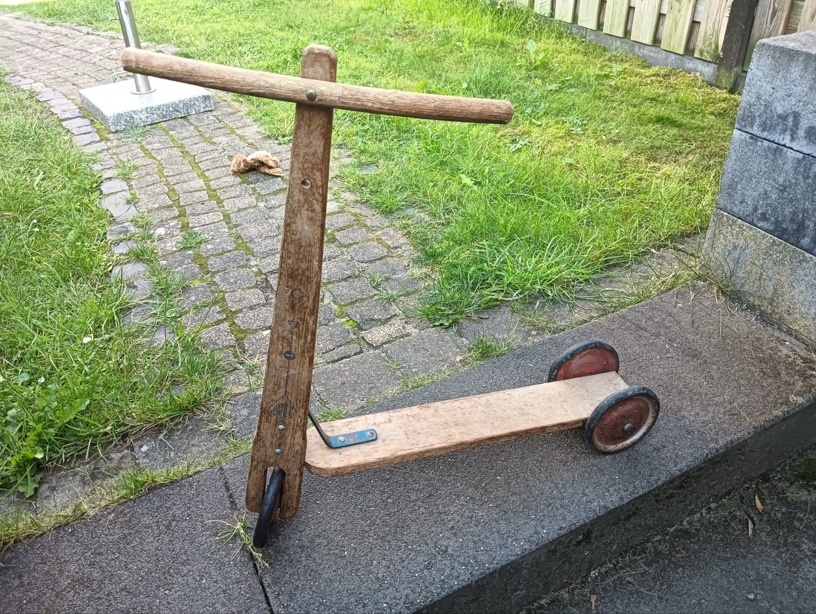 Vintage step, Ophalen, Gebruikt, Gewone step