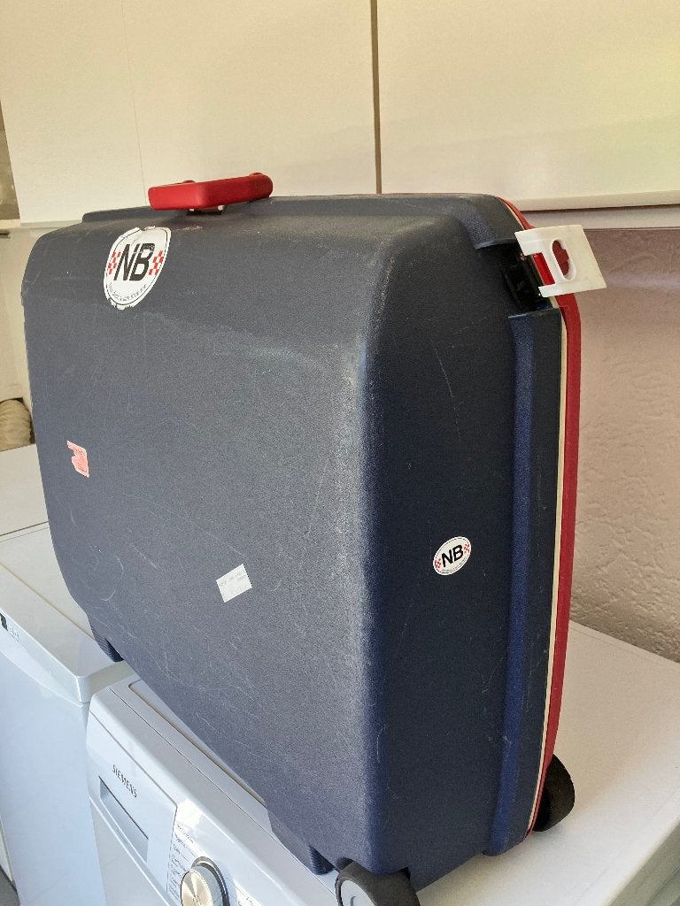 Samsonite Koffer - Stevige Reiskoffer met Wieltjes, Sieraden, Tassen en Uiterlijk, Koffers, Gebruikt, Hard kunststof, 35 tot 45 cm