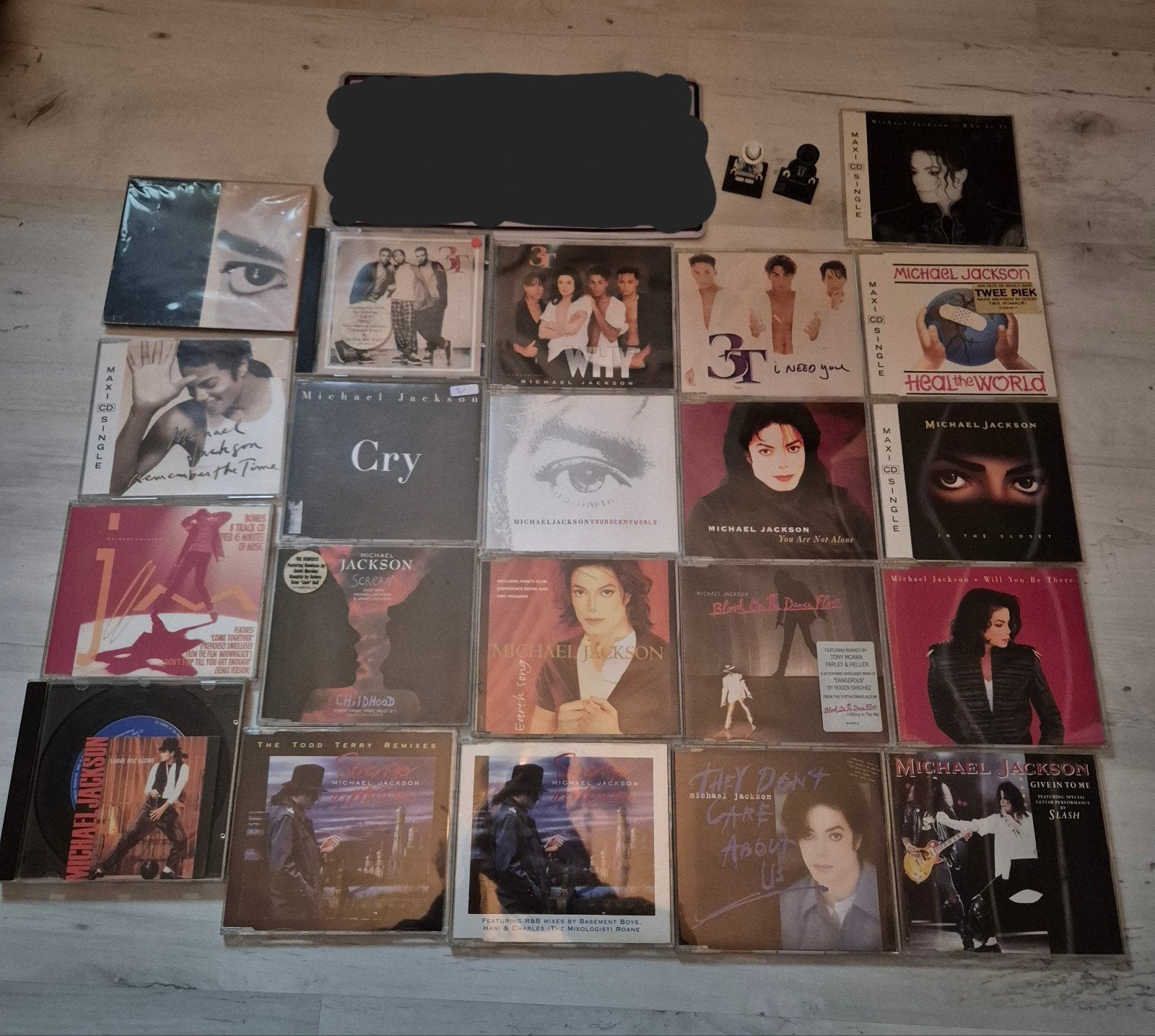 Michael Jackson collectie singles, Cd's en Dvd's, Cd Singles, Zo goed als nieuw, Pop, Ophalen of Verzenden