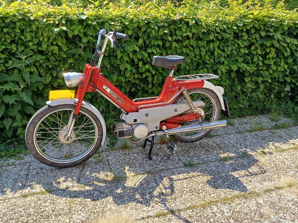 oldtimer Puch Maxi ei koplamp uit 1973 met kenteken 45km, Ophalen, Gebruikt, Overige modellen, Maximaal 45 km/u