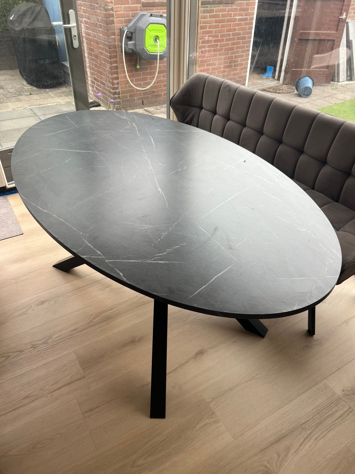 Ikea mariedamm tafel, Huis en Inrichting, Tafels | Eettafels, Ophalen, Gebruikt, 50 tot 100 cm, Vijf personen of meer