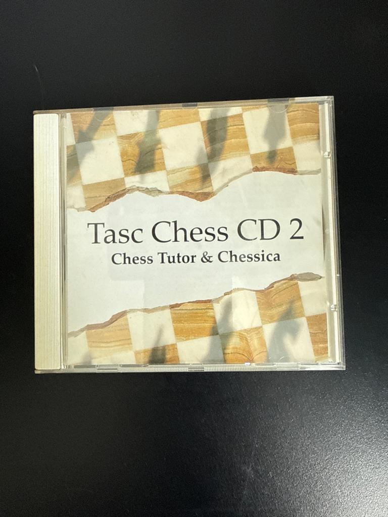 Tasc Chess CD 2 - Chess Tutor & Chessica, Spelcomputers en Games, Games | Pc, Gebruikt, Puzzel en Educatief, 1 speler, Vanaf 7 jaar