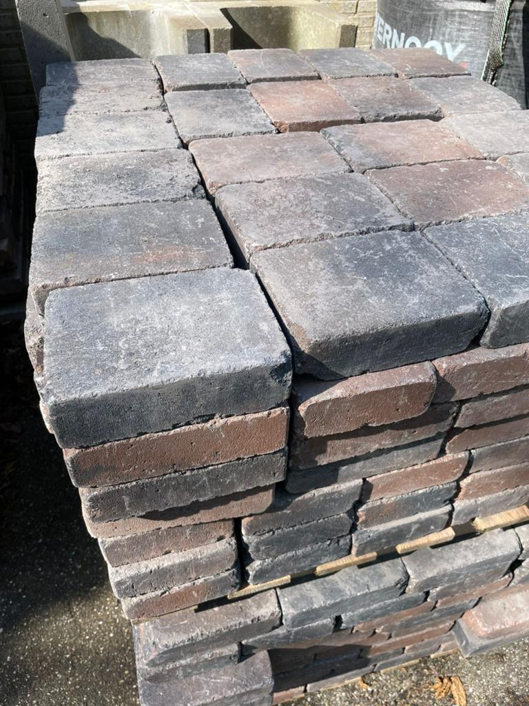 Terrastegels Tambour kleur brons, Klinkers, Nieuw, Ophalen of Verzenden, 10 m² of meer