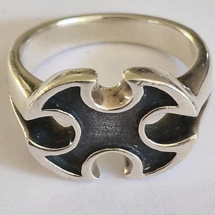 Forse zilveren ring., Ophalen of Verzenden