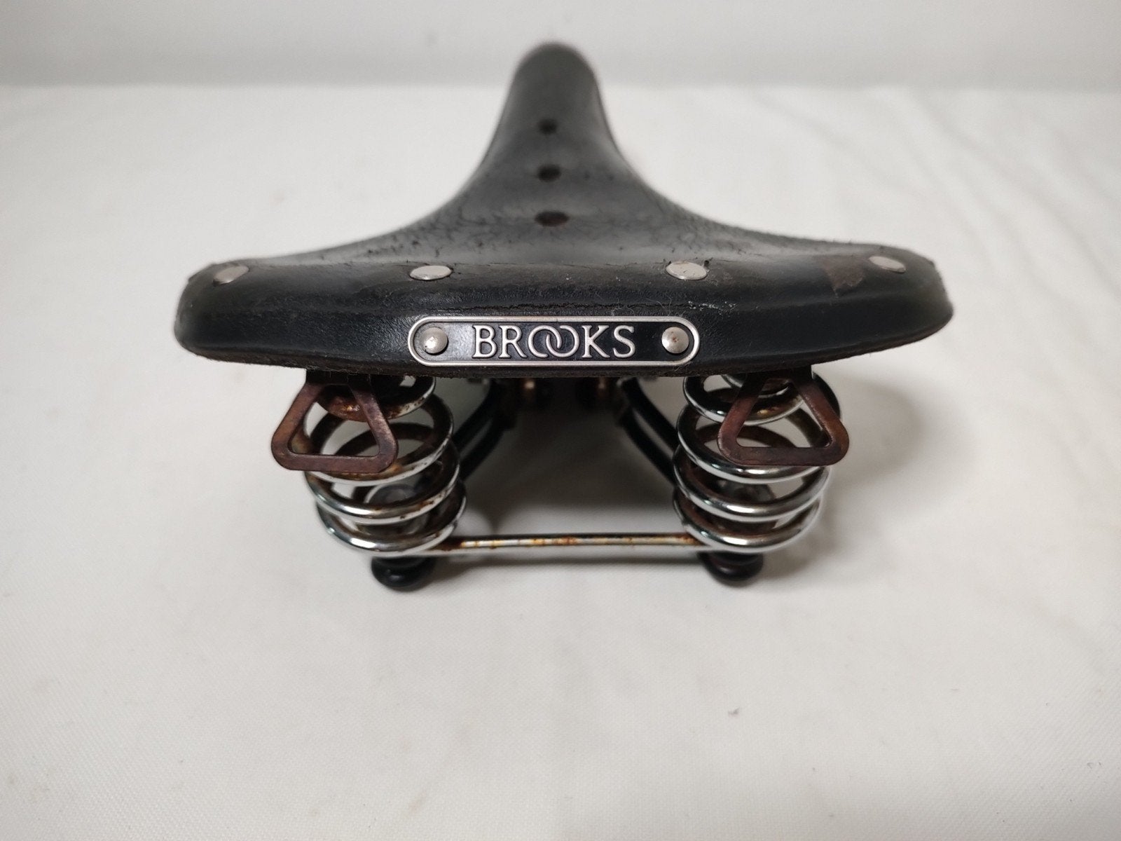 K572 Brooks B66 zadel, Fietsen en Brommers, Fietsonderdelen, Brooks, Gebruikt, Leer, UK