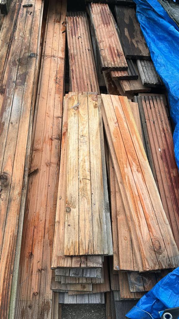 Gratis hout en vlonders ophalen, Tuin en Terras, Ophalen of Verzenden, Gebruikt, Hout