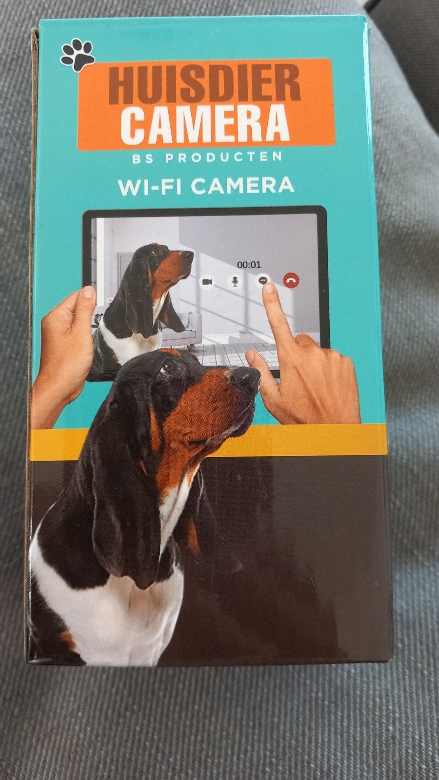 BS Producten Huisdier Camera Wi-Fi, Audio, Tv en Foto, Videobewaking, Ophalen of Verzenden, Nieuw