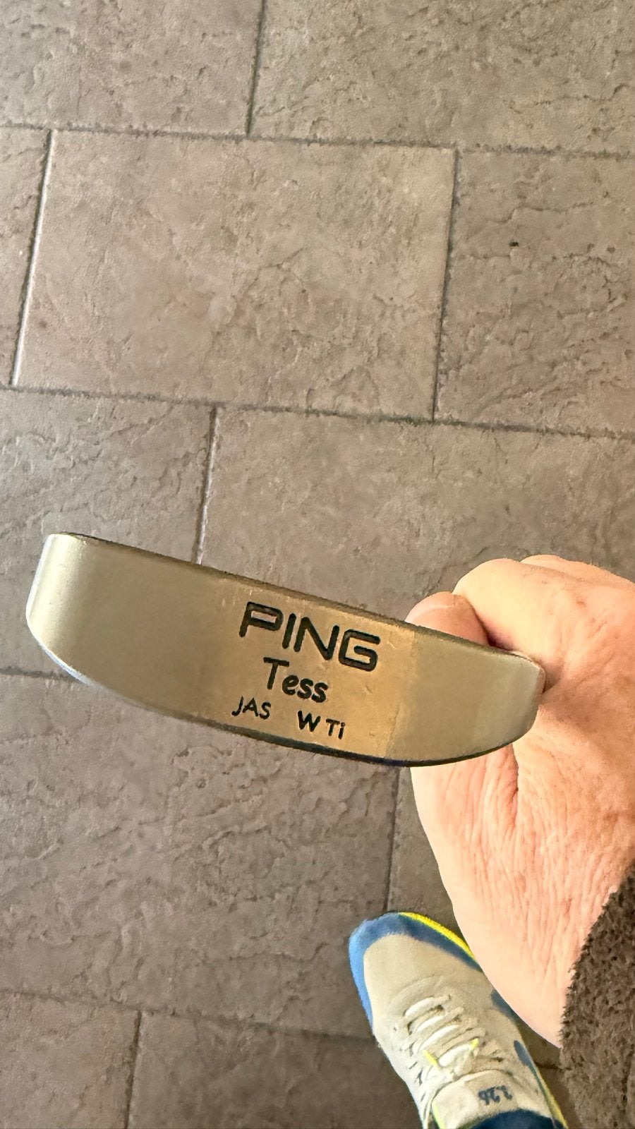 PING Tess JAS W/Ti Putter (2004) - Zeldzaam verzamelobject, Ophalen of Verzenden, Gebruikt, Club, Ping