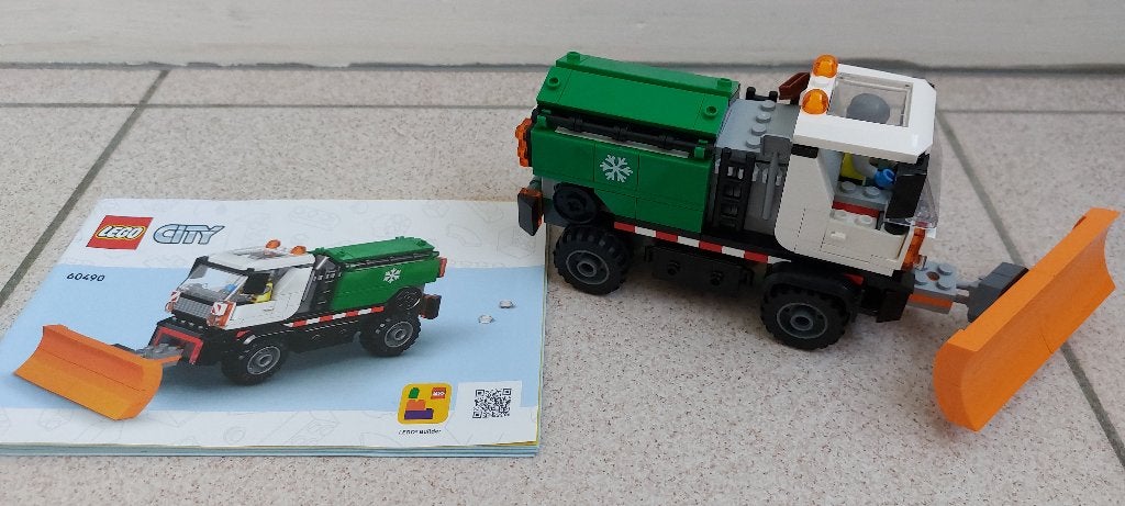 lego 60490 city sneeuwschuiver, Kinderen en Baby's, Ophalen of Verzenden, Zo goed als nieuw, Lego