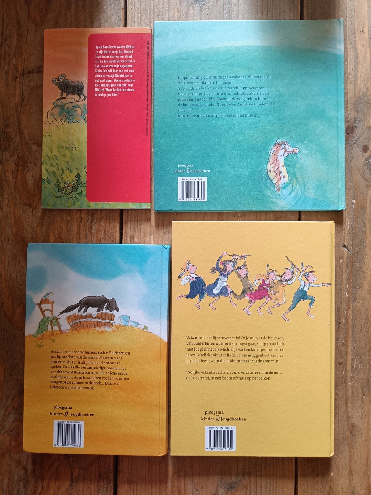 4 Kinderboeken van Astrid Lindgren., Ophalen of Verzenden, Zo goed als nieuw, Fictie algemeen