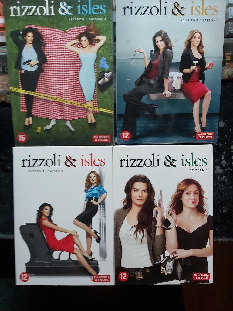 rizzoli en isles 1 t/m. 4, Vanaf 9 jaar, Ophalen of Verzenden, Zo goed als nieuw, Drama