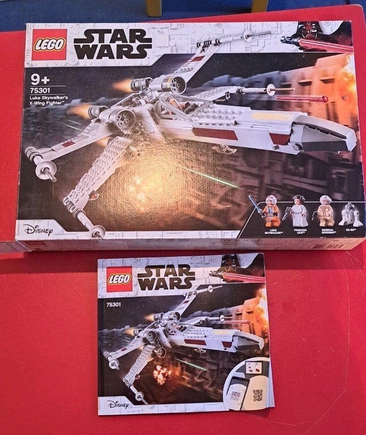 doos+boekje+reserveonderdelen van LEGO Star Wars 75301, Ophalen of Verzenden, Gebruikt, Overige merken