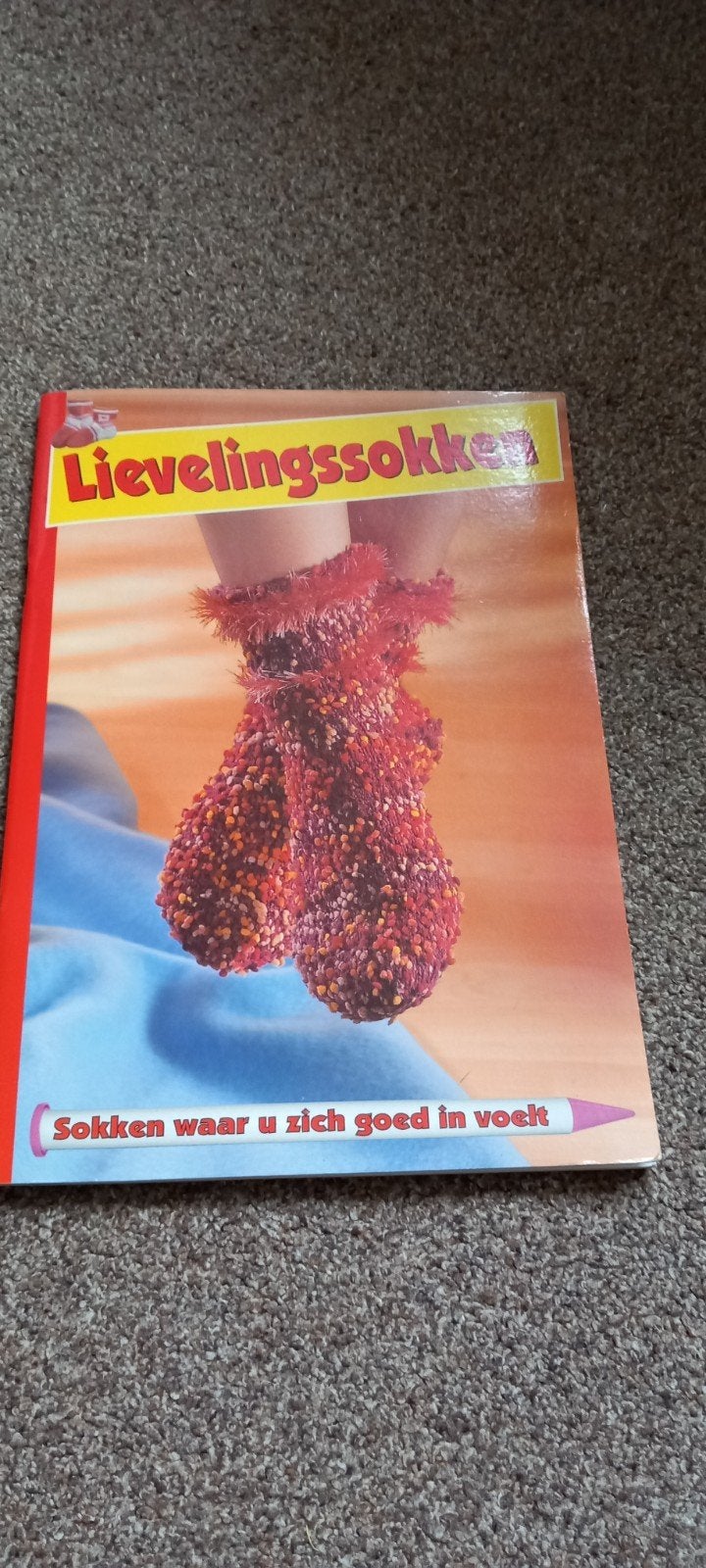 Breiboek: Lievelingssokken - Sokken voor groot & klein, Ophalen of Verzenden, Zo goed als nieuw, Breien en Haken
