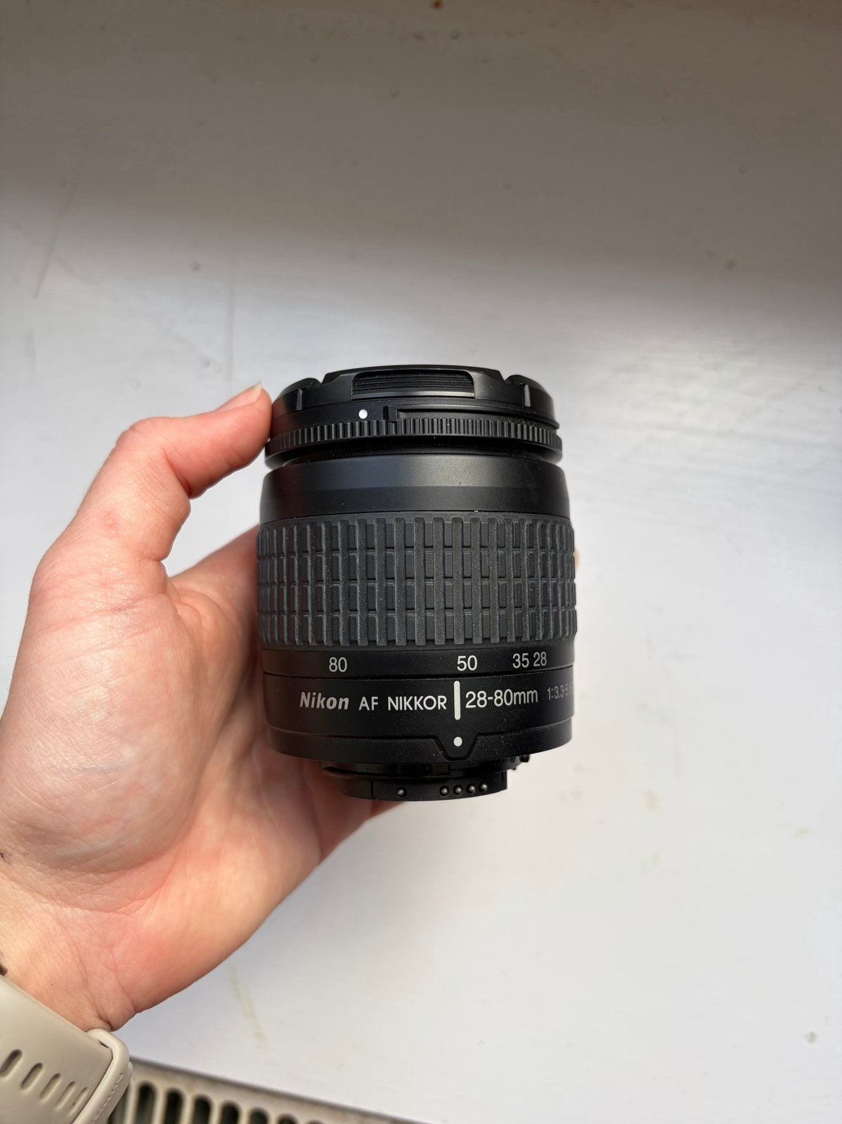 Nikon AF Nikkor 28-80mm f/3.5-5.6 D lens, Gebruikt, Autofocus, Nikon, Ophalen of Verzenden