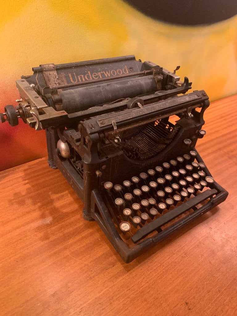 Vintage typemachine als opknapper of decoratie, Ophalen, Gebruikt