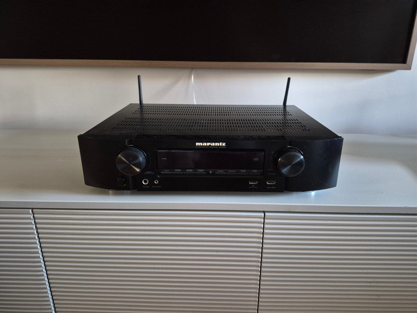 Marantz 7.1 4K receiver met WiFi en Bluetooth, Audio, Tv en Foto, Versterkers en Receivers, Zo goed als nieuw, 60 tot 120 watt