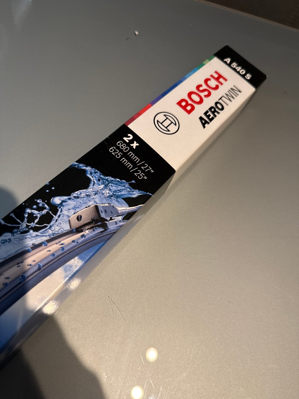 Bosch Aerotwin ruitenwissers A 540 S (2x 680/625mm), Ophalen, Nieuw, Universele onderdelen