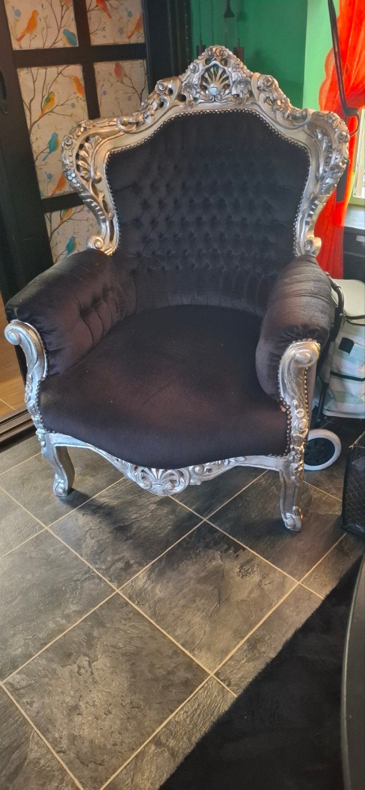 gratis baroc stoel, Ophalen, Gebruikt, Zwart, Baroc