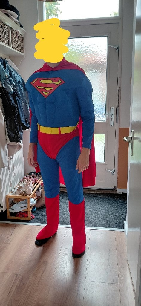 Superman pak, Ophalen of Verzenden, Gebruikt, Kostuum, Overige