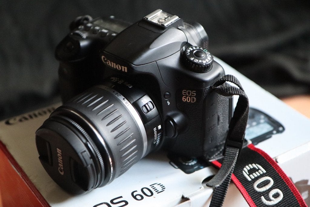 Canon 60D, Audio, Tv en Foto, Fotocamera's Digitaal, Gebruikt, Spiegelreflex, Canon, 18 megapixels