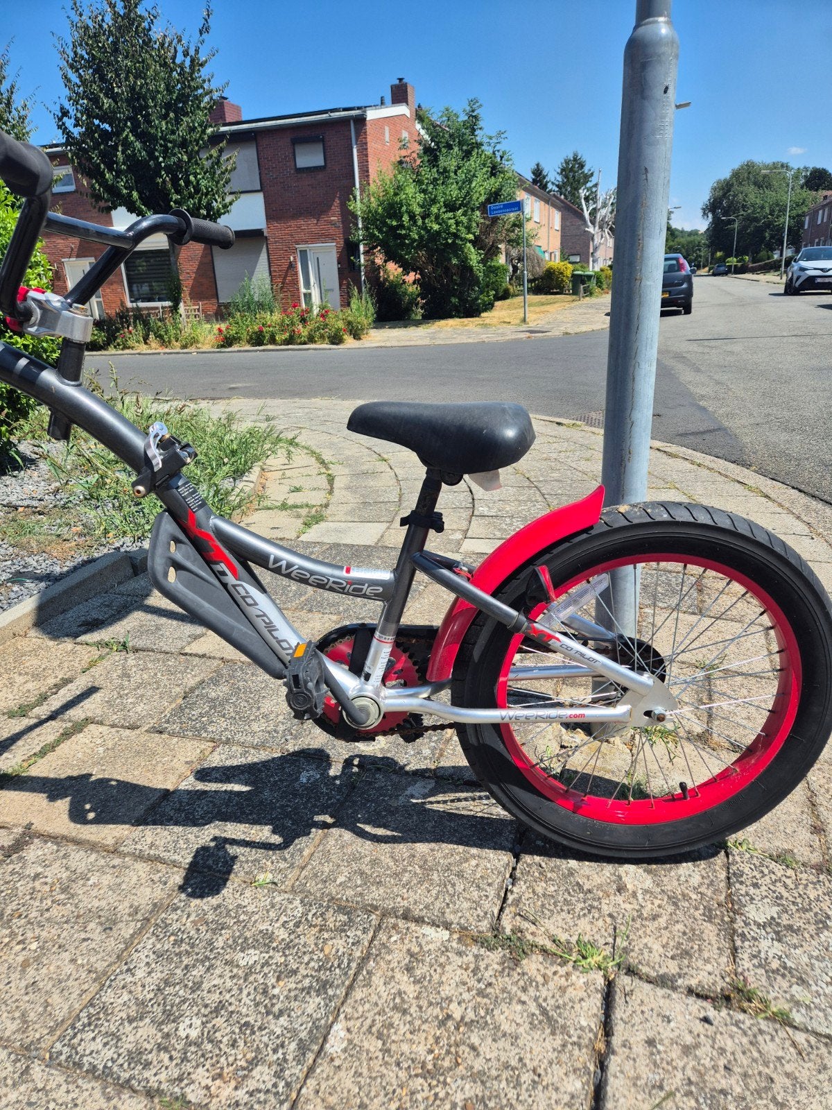 WeeRide Co-Pilot fietsaanhanger voor kinderen, Ophalen
