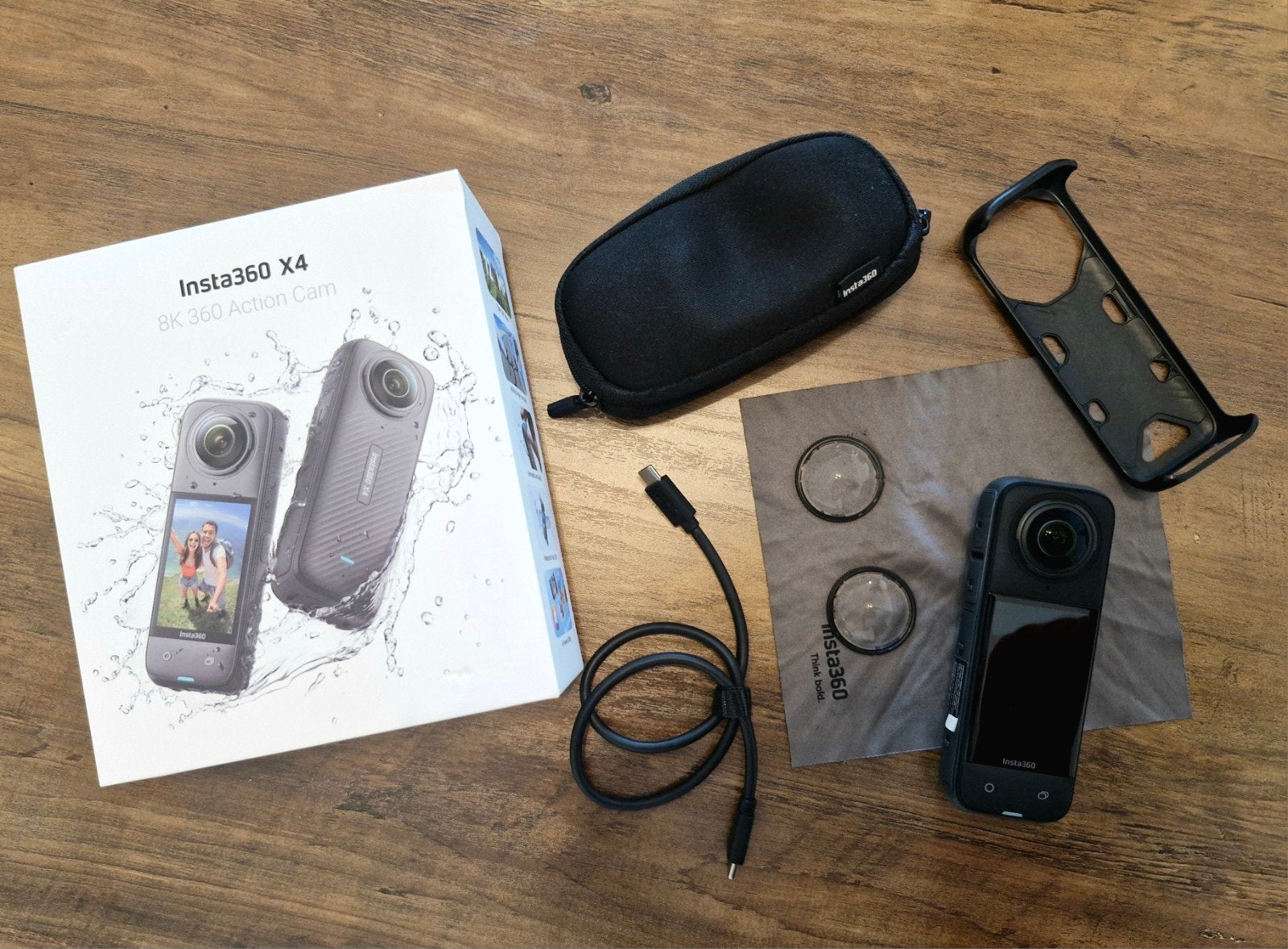 Insta360 X4 zgan, Audio, Tv en Foto, Ophalen, Zo goed als nieuw, Overige merken