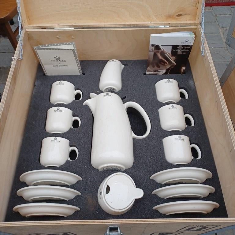 Piet Stockmans for friends 2 -  koffie servies 6 persoons, Ophalen
