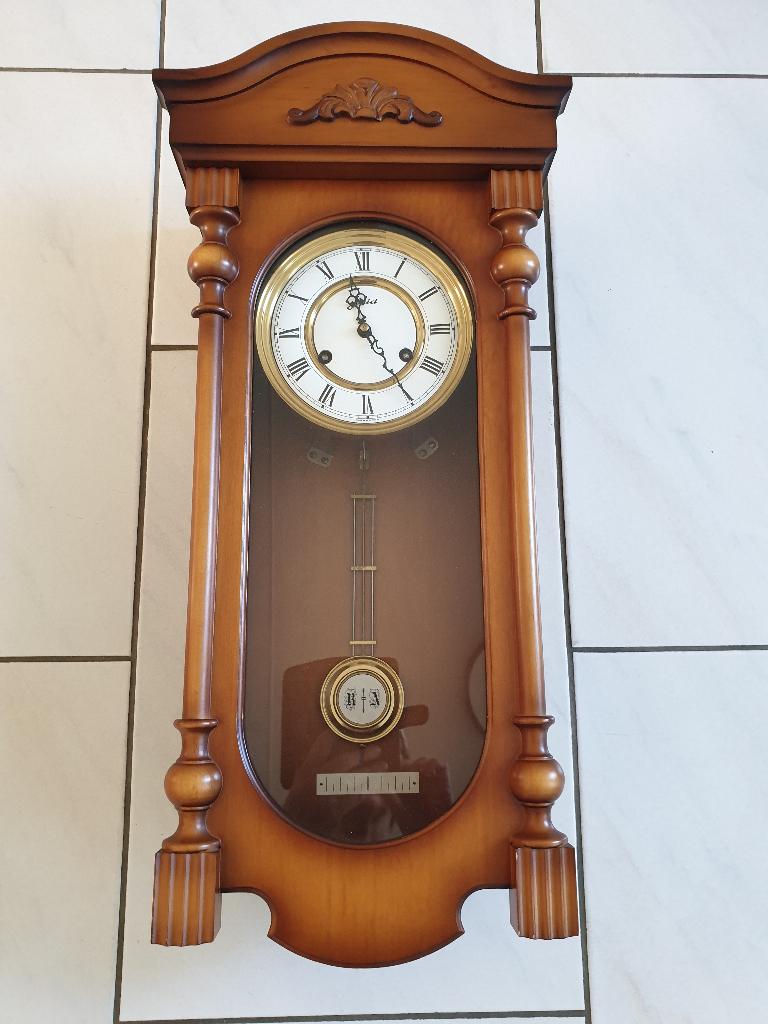 wandklok, Ophalen of Verzenden, Zo goed als nieuw, Analoog, Wandklok
