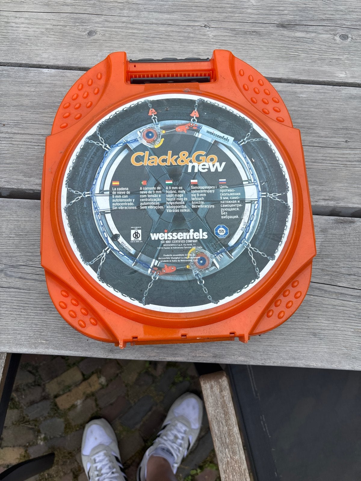 Weissenfels Clack & Go sneeuwkettingen M43, Ophalen of Verzenden, Zo goed als nieuw