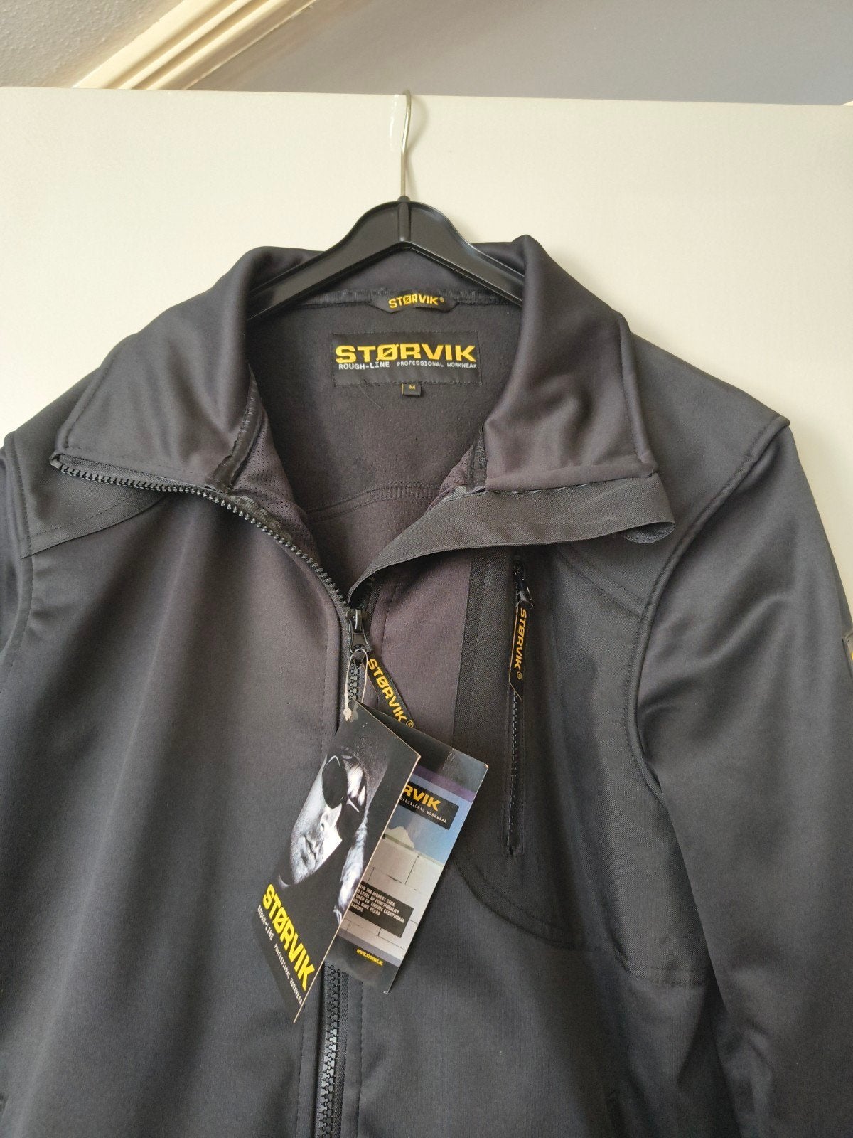 Størvik Softshell Jas Maat M - Nieuw en Ongebruikt, Størvik, Maat 48/50 (M), Zwart, Nieuw