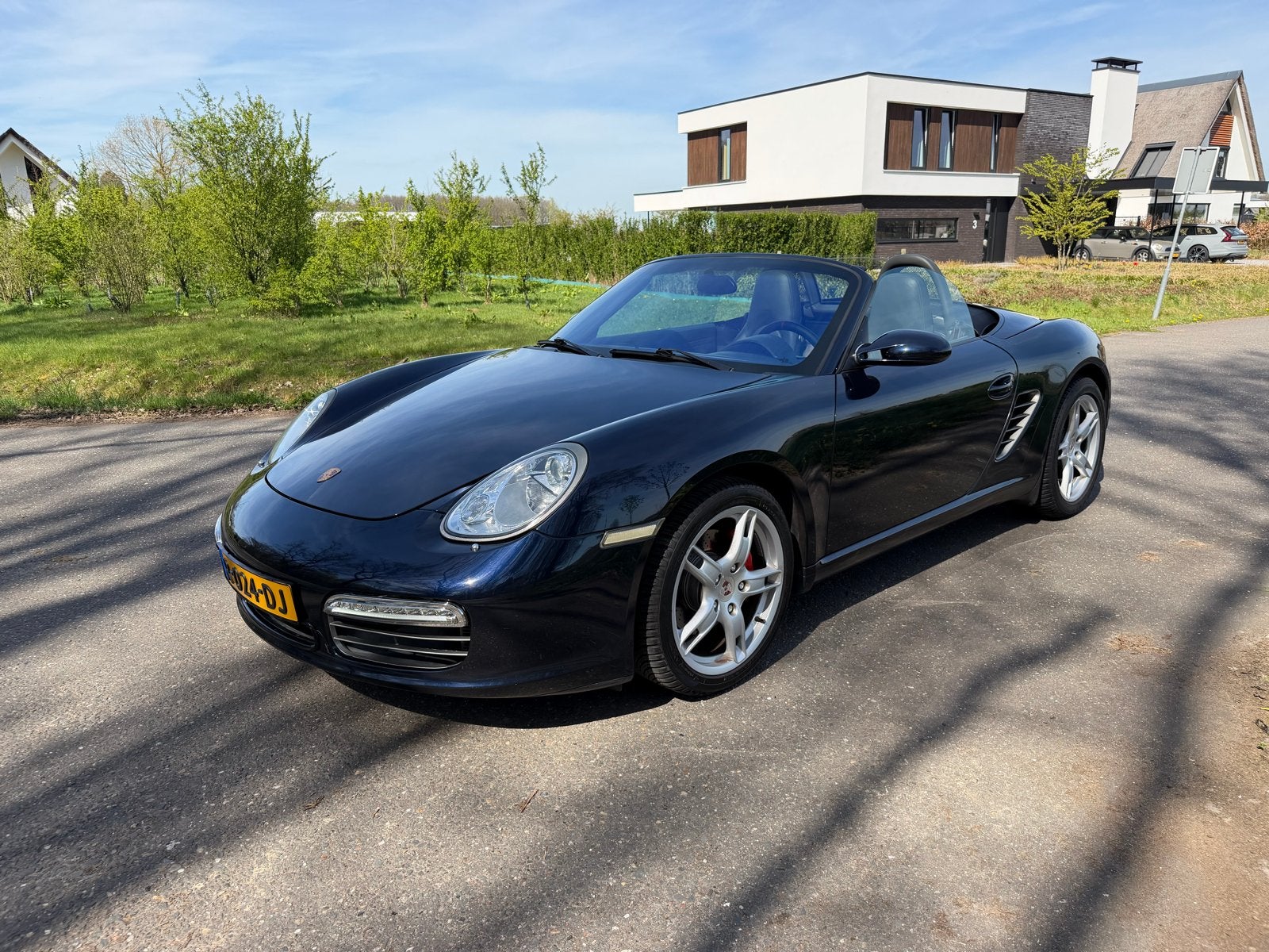 Porsche Boxster S 987.1 2005  BTW automaat young-timer, Automaat, Achterwielaandrijving, Blauw, 75 €/maand