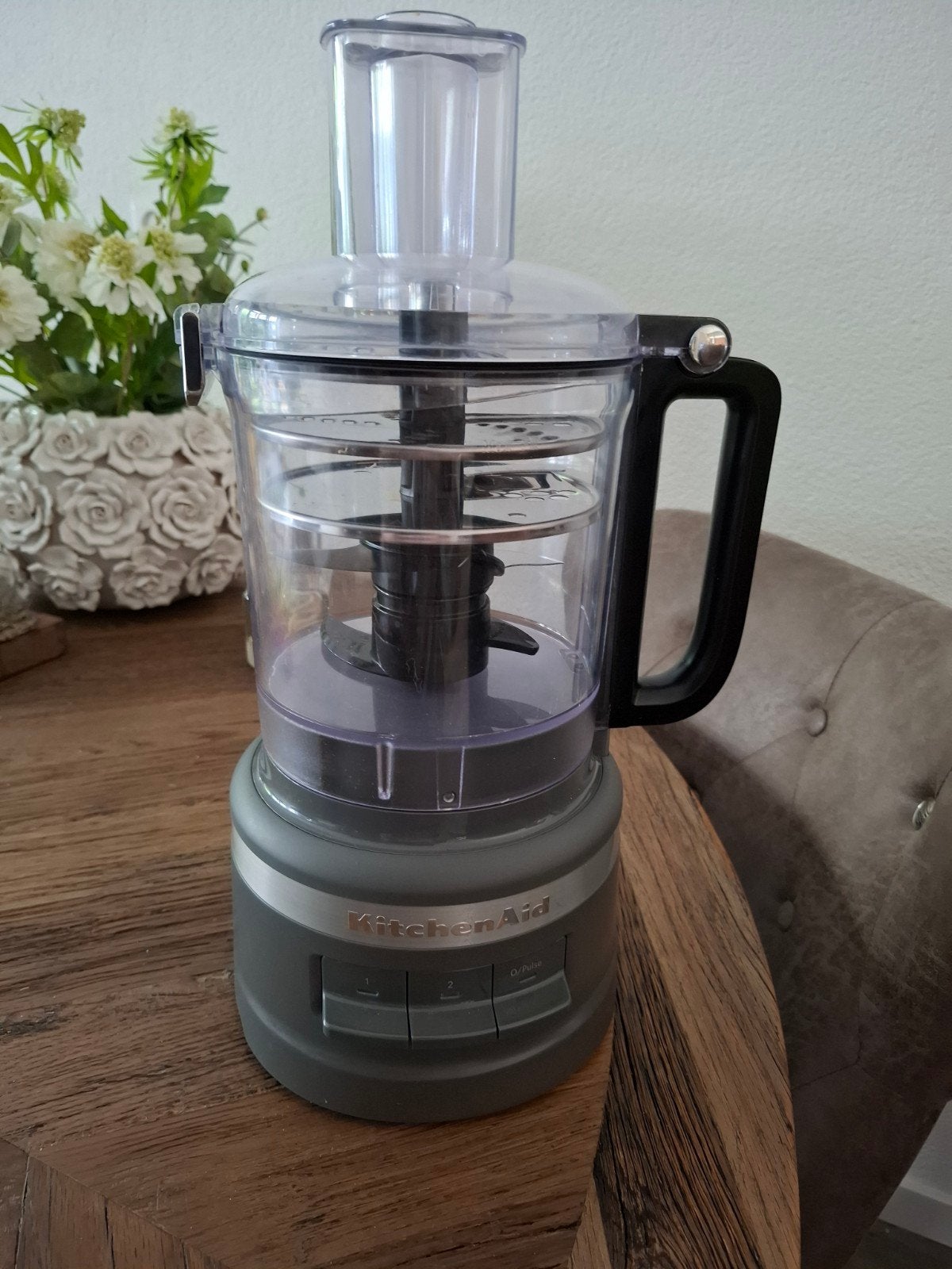 KitchenAid Foodprocessor met diverse opzetstukken, Ophalen, Gebruikt, 3 snelheden of meer