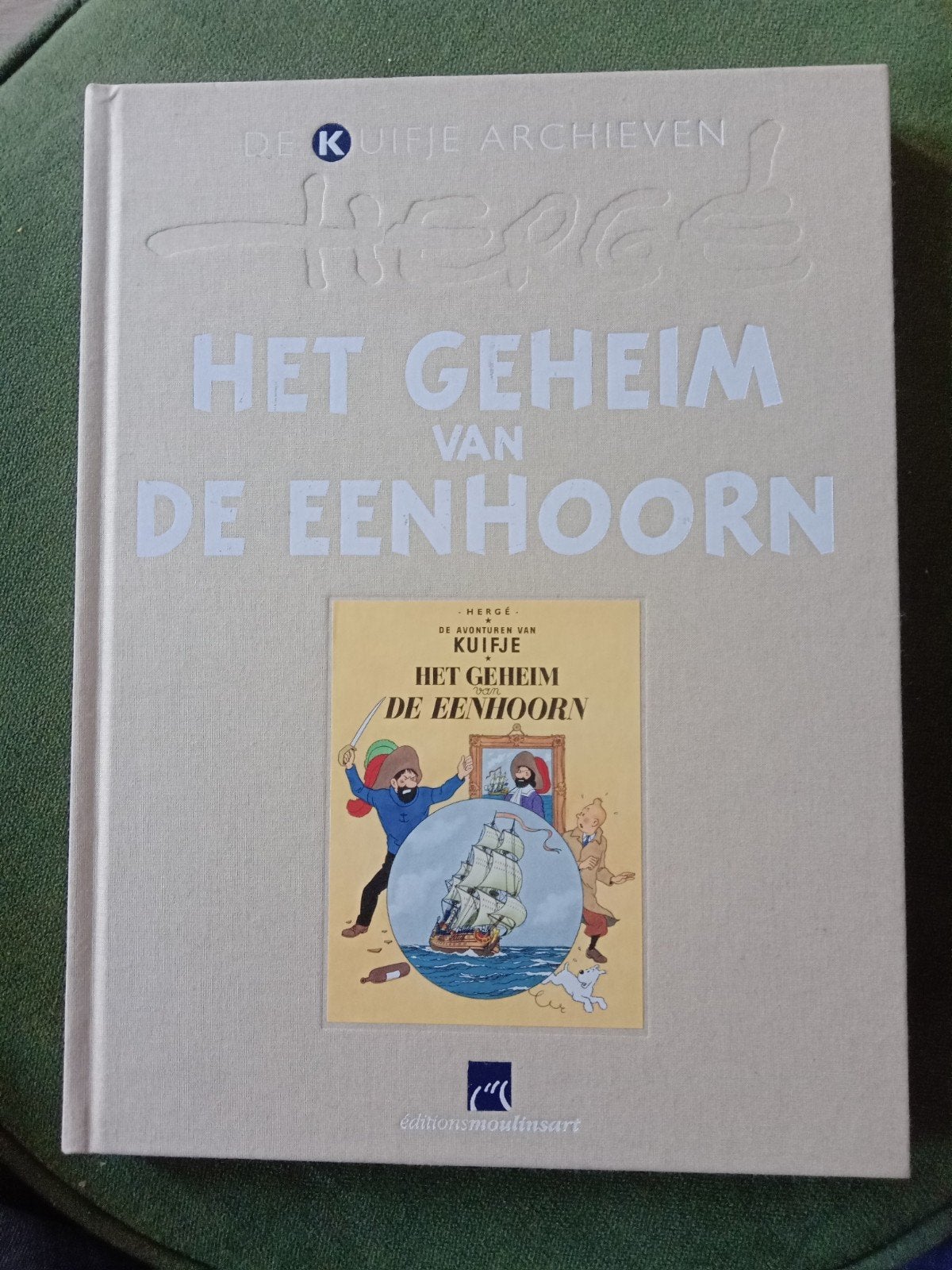 De Kuifje Archieven: Het Geheim van de Eenhoorn, Boeken, Eén stripboek, Ophalen of Verzenden, Zo goed als nieuw, Hergé