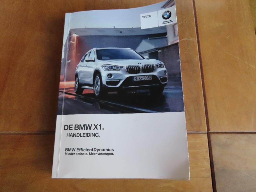 Instructieboek BMW X1 2017 incl IDrive, 330 blz, Ophalen of Verzenden