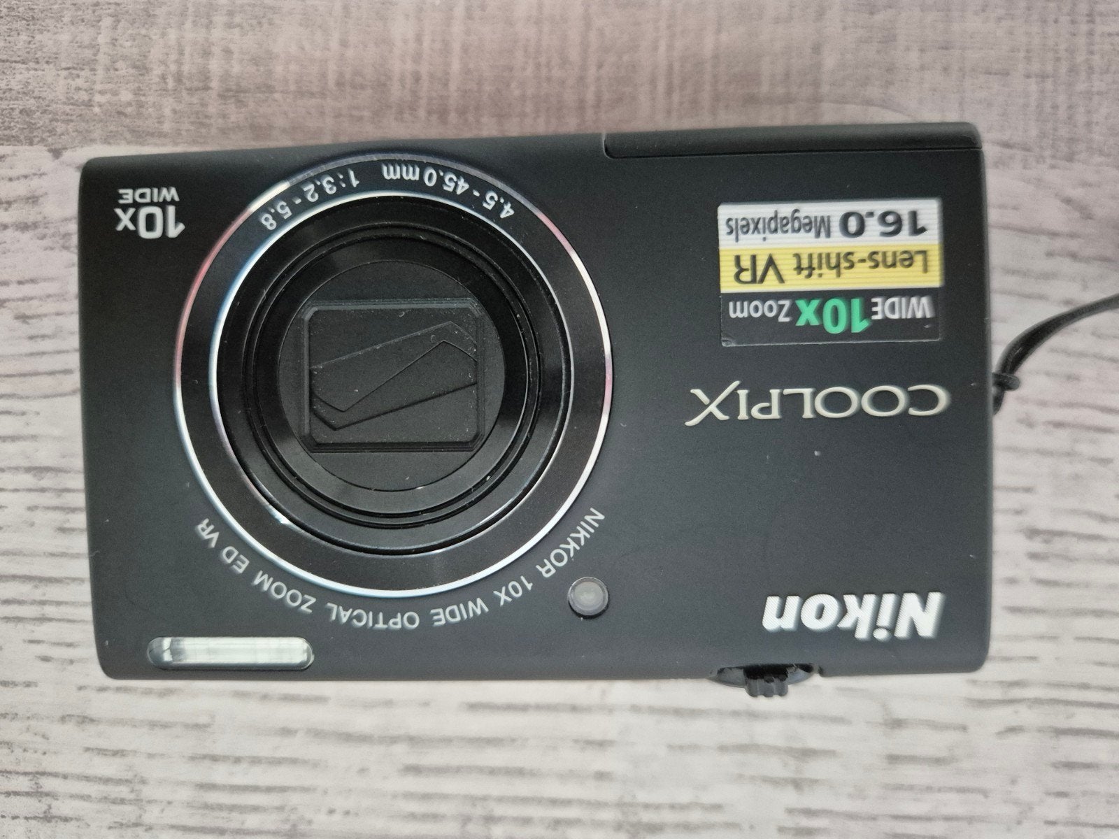 Nikon Coolpix S6200 - Zo goed als nieuw met accessoires, Audio, Tv en Foto, Fotocamera's Digitaal, Ingebouwde flitser, Cameratas