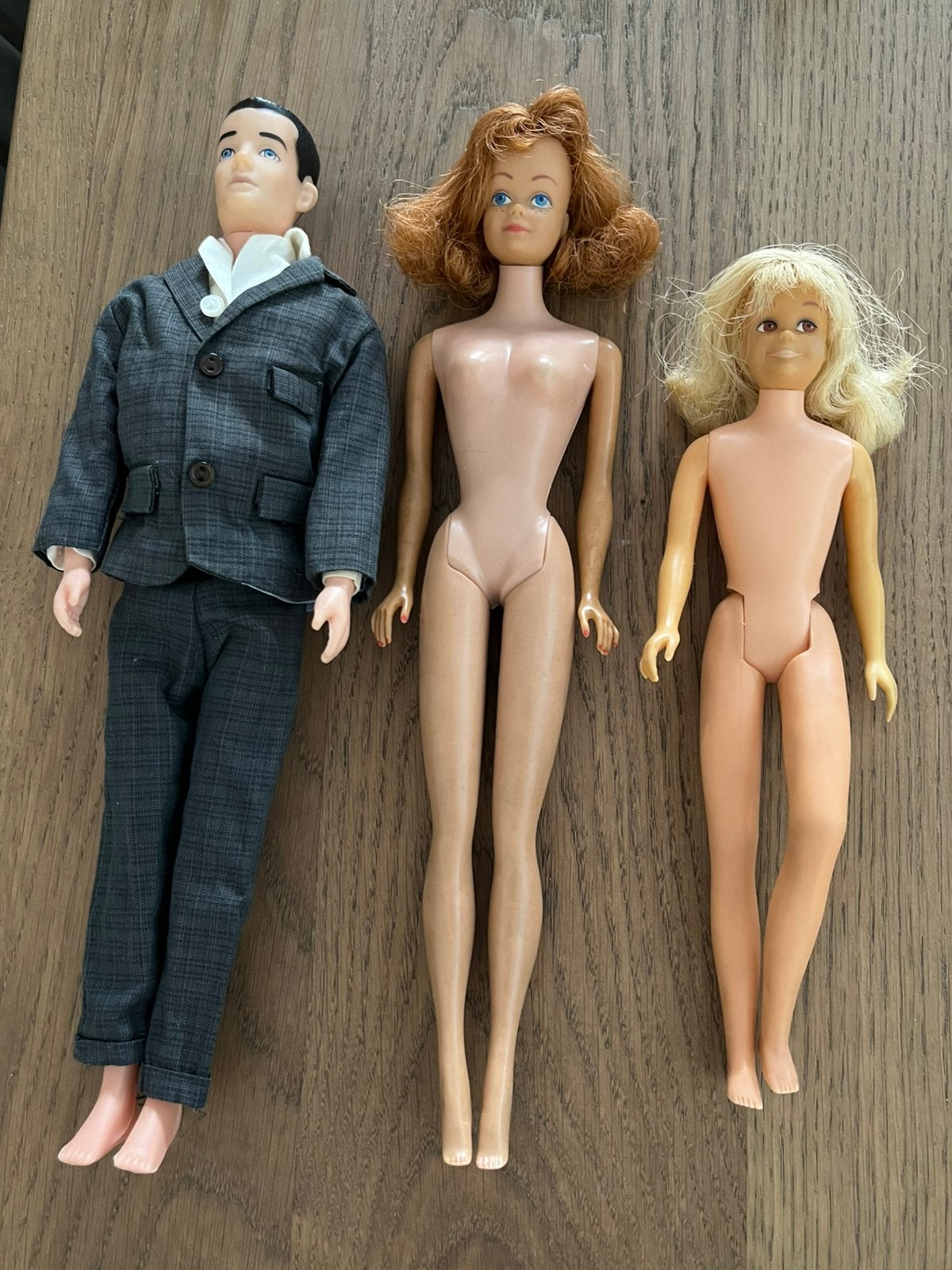 Mattel jaren 60, Barbies Ken, Skipper en kleding, Ophalen, Gebruikt, Pop