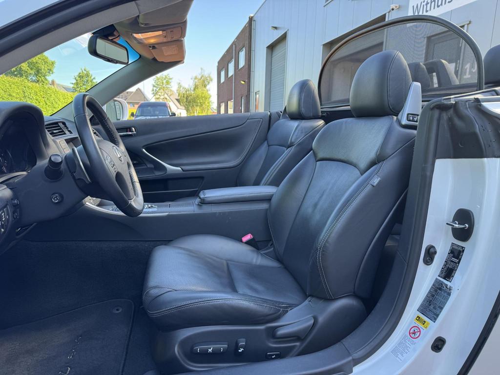 Lexus IS Cabriolet 250C Luxury MarkLevinson Stoelkoeling, Auto's, Lexus, Automaat, Achterwielaandrijving, Gebruikt, Cabriolet