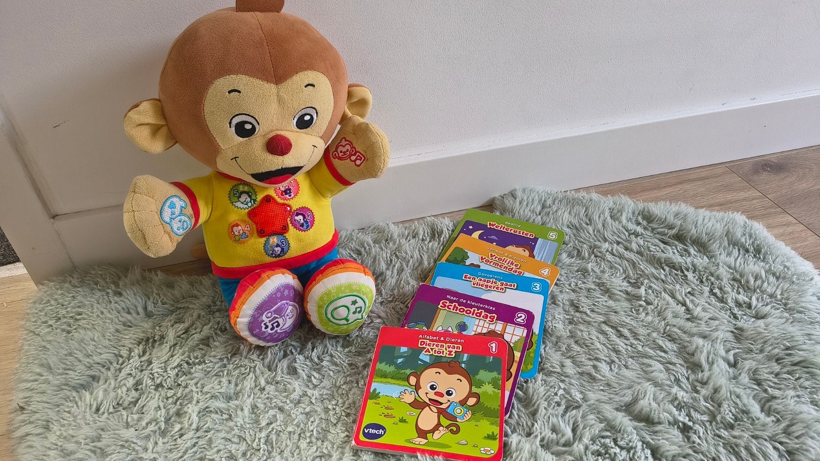 VTech lees en leer aapje Miko, Ophalen of Verzenden, Zo goed als nieuw