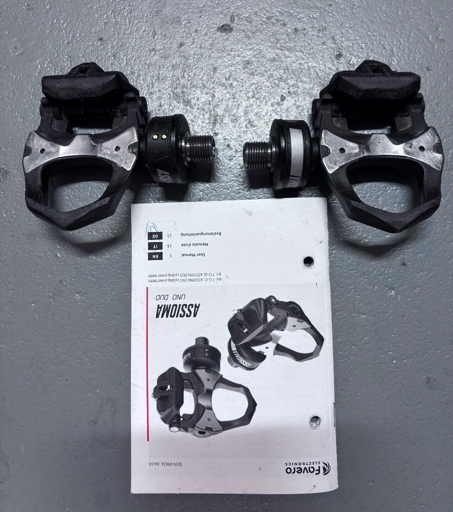 Favero Assioma UNO DUO powermeter pedalen, Overige merken, Overige materialen, Gebruikt, Heren