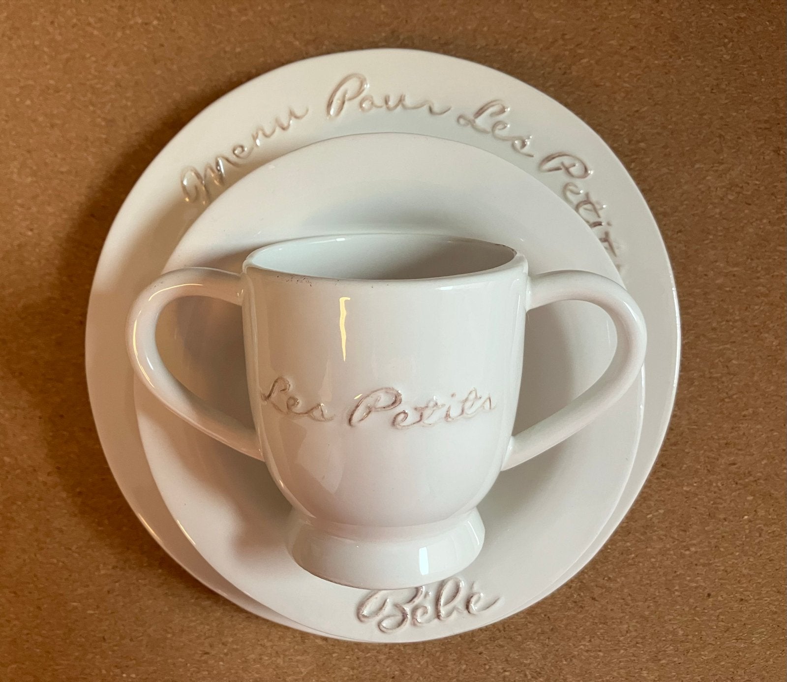 Riviera Maison kinder servies - Bord, kom en beker, Ophalen, Nieuw