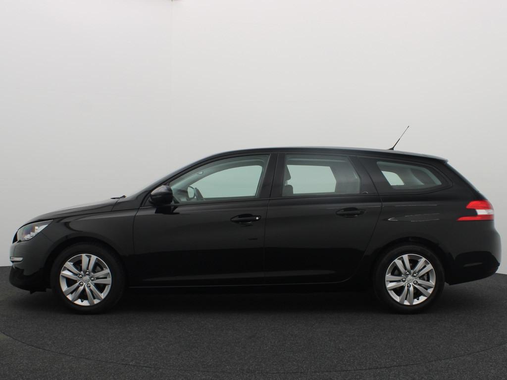 Peugeot 308 SW 1.6 BlueHDI Blue Lease Pack NAVI / CLIMA / PD, Voorwielaandrijving, Stof, Gebruikt, Zwart