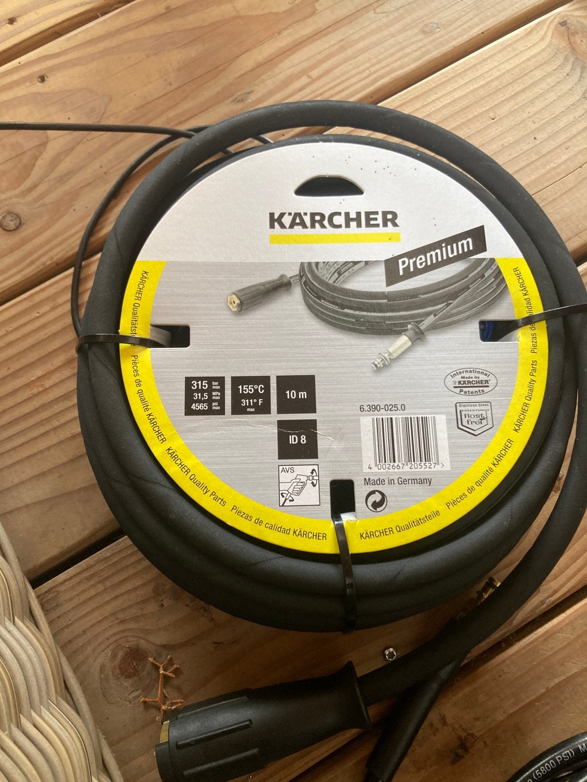Hogedrukslang Kärcher 10 mtr.  (€205,-), Ophalen, Nieuw, Elektrisch