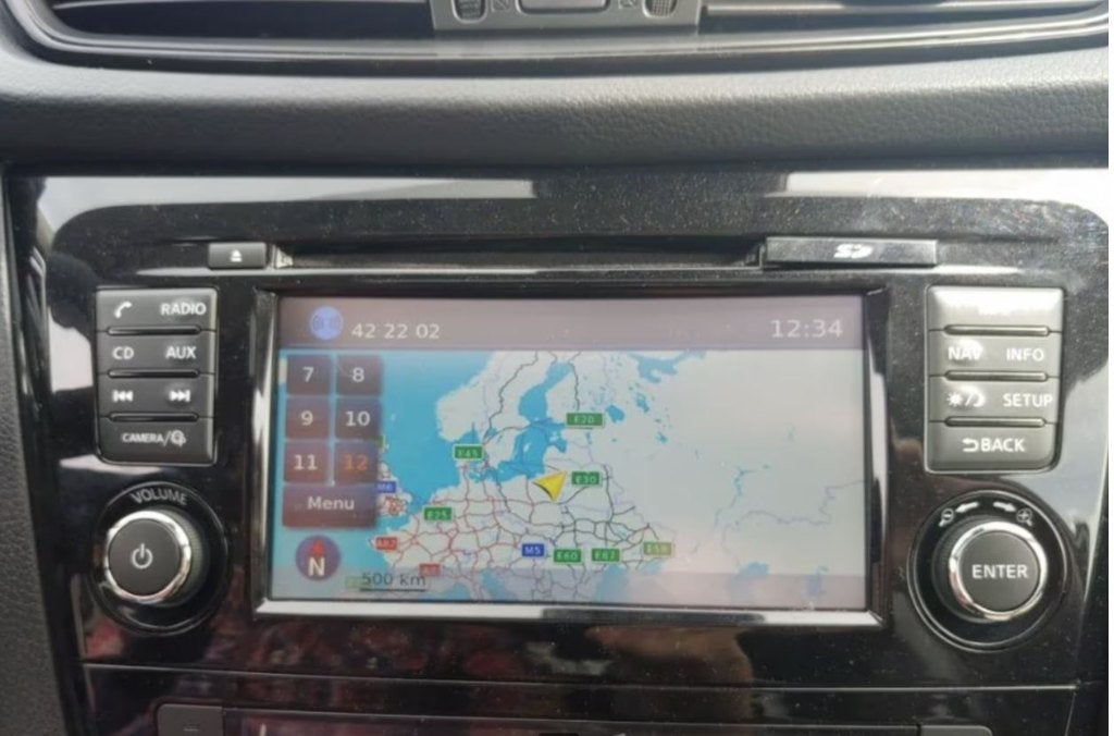 Nissan Navigatie Update SD Kaart Europa, Verzenden, Zo goed als nieuw, Update
