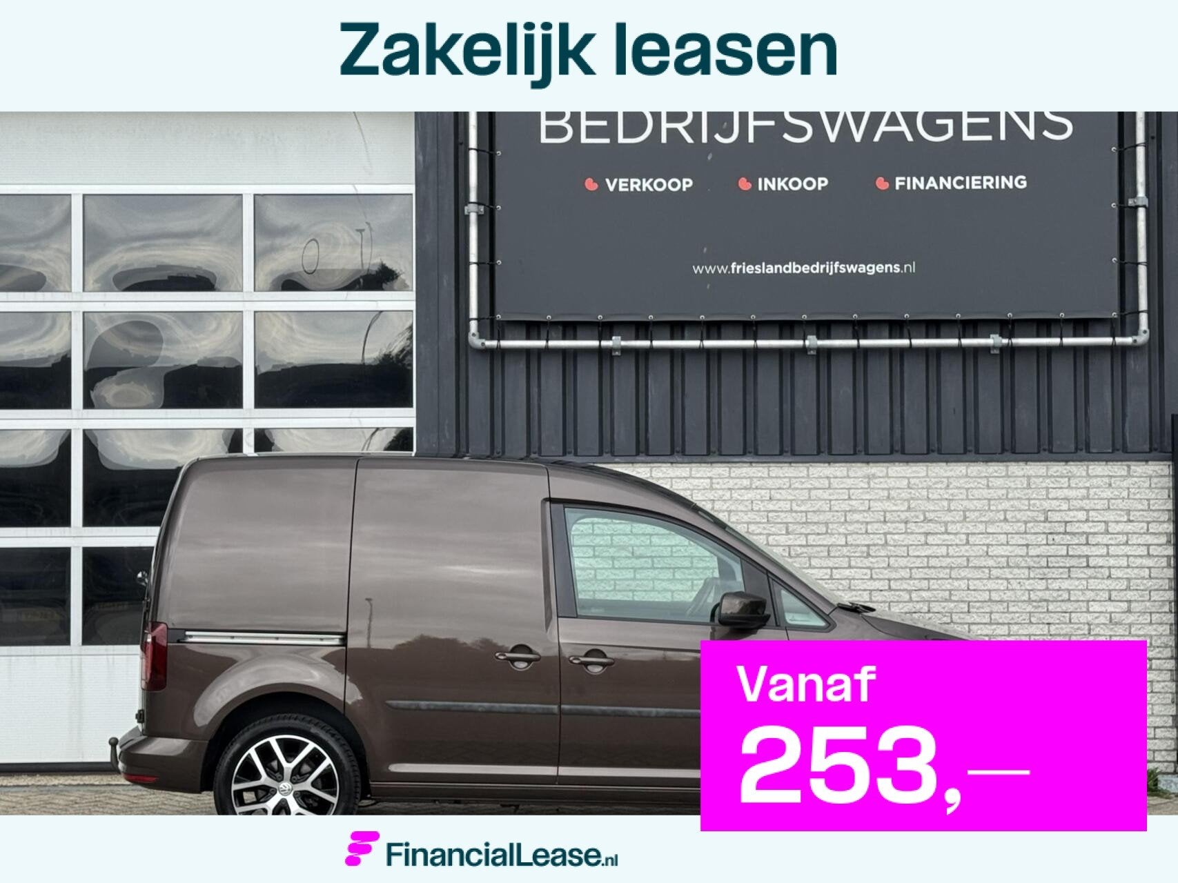Volkswagen Caddy 2.0 TDI 185pk BMT Exclusive Edition Trekhaa, Stof, Gebruikt, 4 cilinders, Bruin