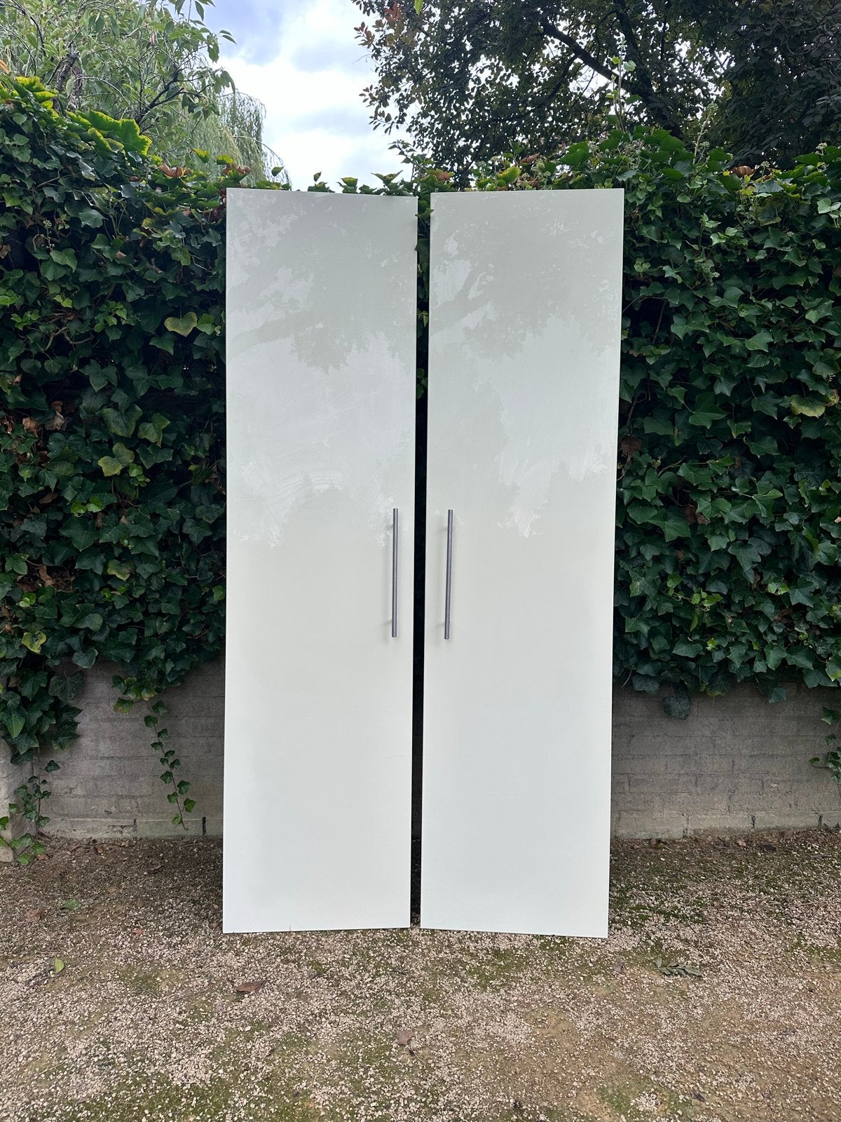 2x IKEA PAX kastdeur hoogglans wit – 49,5 x 194 cm, Huis en Inrichting, Kasten | Kledingkasten, Ophalen, Gebruikt, Minder dan 25 cm