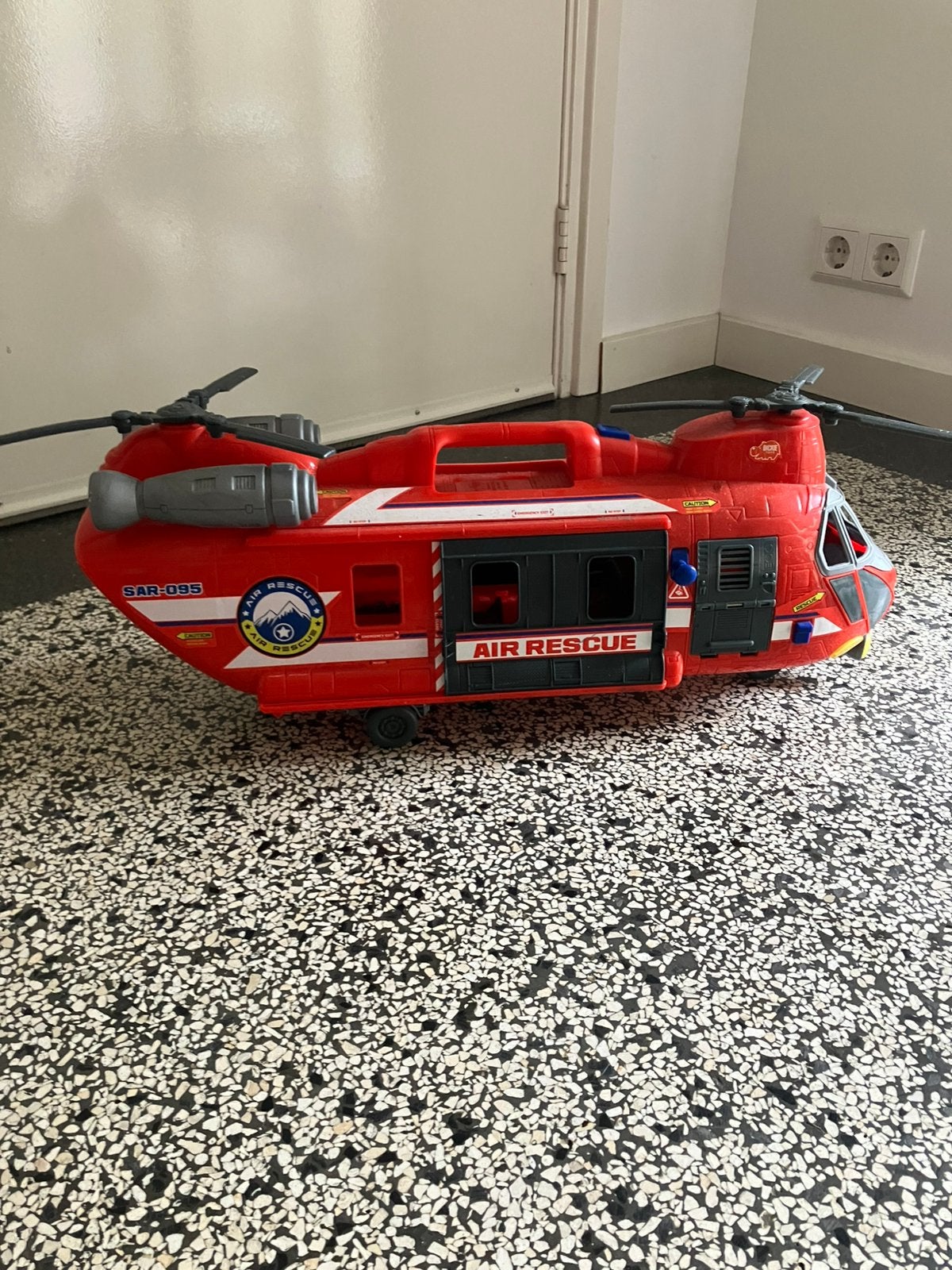 Rescue helicopter met licht en geluid, Ophalen, Gebruikt