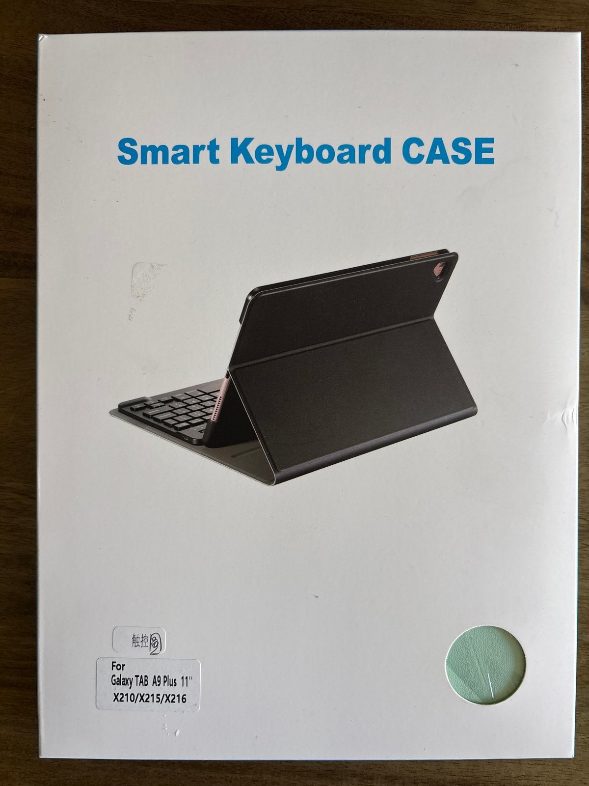 Smart Keyboard Case voor Samsung Galaxy Tab A9 Plus 11", Computers en Software, Ophalen of Verzenden, Nieuw, 11 inch